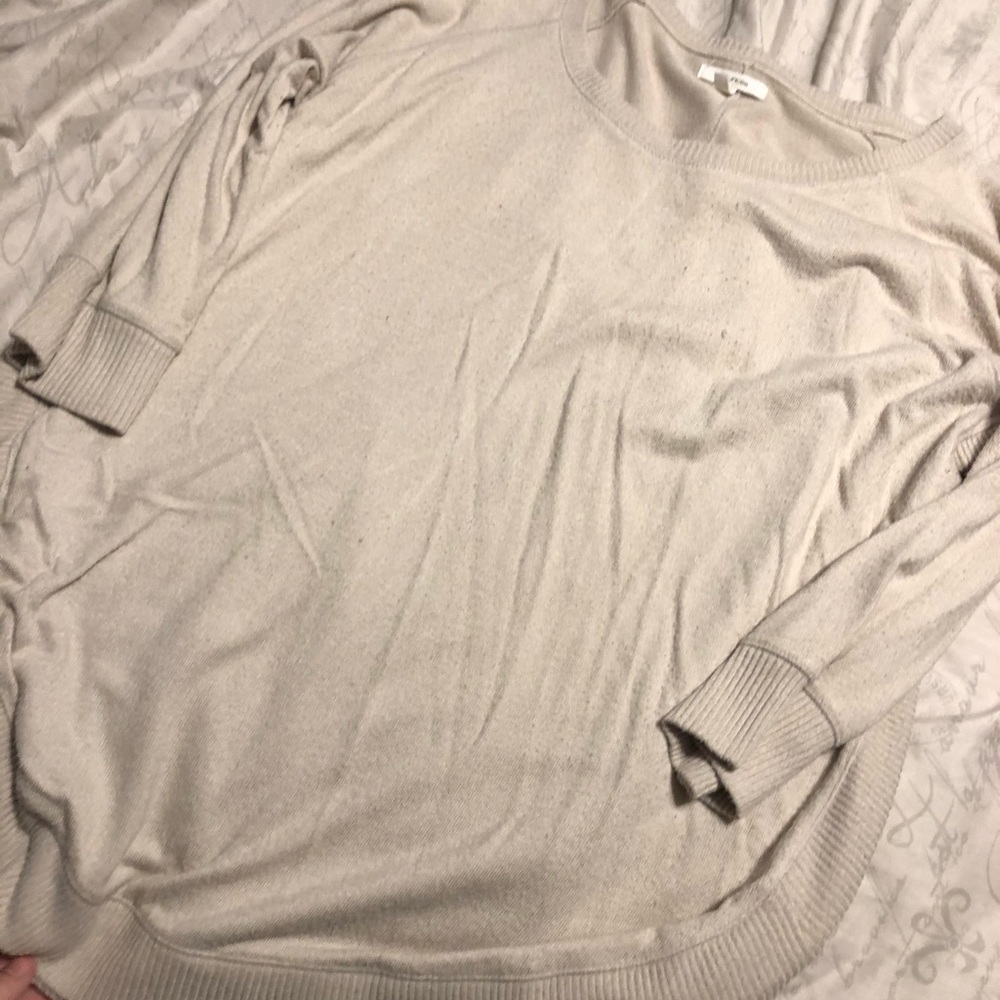 Beige simple Maurices sweater